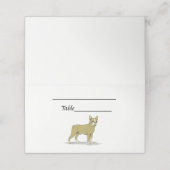  gestileerde Franse Bulldog C (Buitenkant ongevouwen)