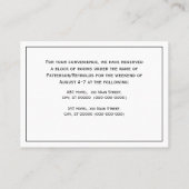  gestileerde Franse Bulldog C Visitekaartje (Achterkant)