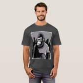 Gestileerde gorilla t-shirt (Voorkant volledig)