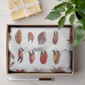  gestileerde krabben en krabben tissuepapier (Geschenk)