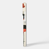 gestileerde lotus Case-Mate iPhone case (Achterkant / Links)