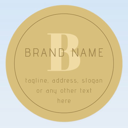 Gestileerde moderne minimale gouden retour adres labels