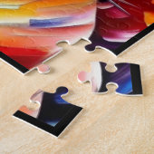 Gestileerde Moppige Pups Legpuzzel (Zijkant)