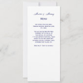  gestileerde Mount Desert Island MN Map Blue Kaart (Achterkant)