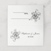  gestileerde octopustekening #1 (Buitenkant ongevouwen)