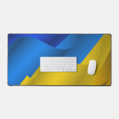 Gestileerde Oekraïense vlag Bureaumat (Keyboard & Muis)