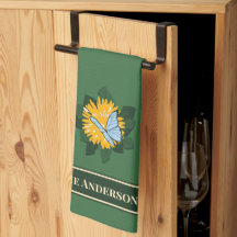 Gestileerde Paardenbloem Vlinder Aangepaste Naam G