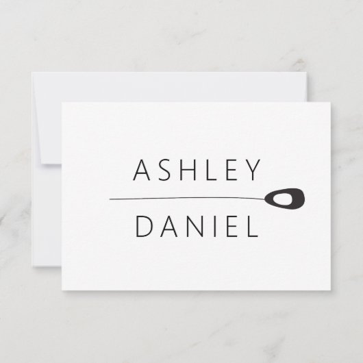 Gestileerde Peacock bruiloft uitnodiging RSVP kaar (Achterkant)