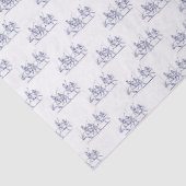  gestileerde polollen tekenen #2 Blauw Tissuepapier (Detail)