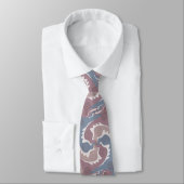 Gestileerde Swirling Hares Tesselation 1 NT Stropdas (Gebonden)