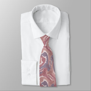 Gestileerde Swirling Hares Tesselation 2b NT Stropdas