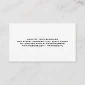 Gestileerde Tree Logo | Natuur | landschapsarchite Visitekaartje (Achterkant)