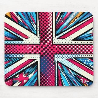 Gestileerde union jack muismat