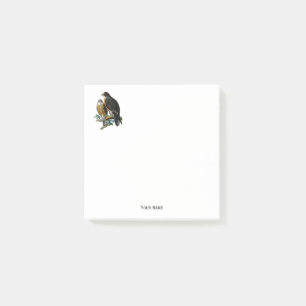  gestileerde valken op vertakking post-it® notes