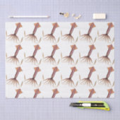 gestileerde vierkant tekening #1 tissuepapier (Craft)