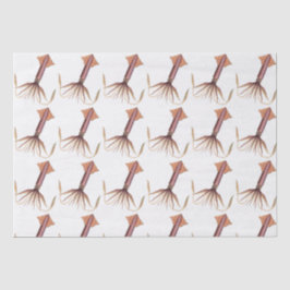  gestileerde vierkant tekening #1 tissuepapier