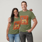 Gestileerde wildlife T-shirt (Unisex)