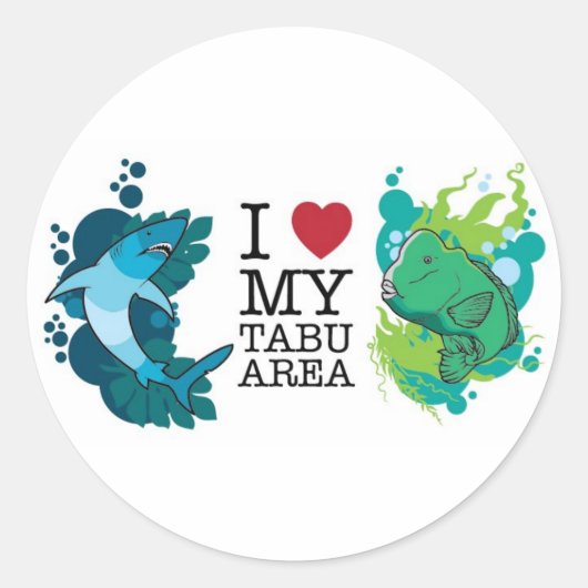 Gestion des pêches, Fidji - Stickers (Devant)