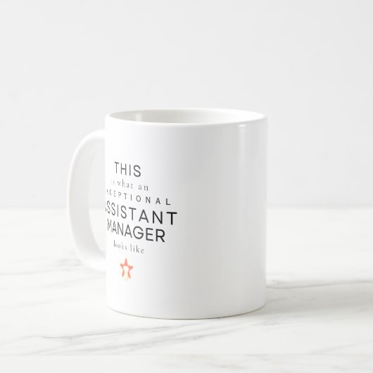 Gestionnaire adjoint Noun Mug (Devant gauche)