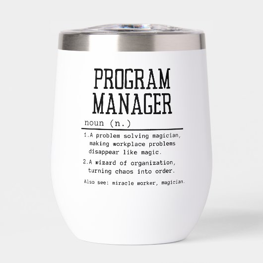 Gestionnaire de programmes (Avant)