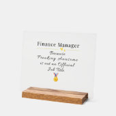 Gestionnaire des finances (Angle)