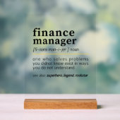 Gestionnaire des finances - Drôle de définition de (Neutre)