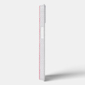 Gestippeld gestreept patroon. Case-Mate iPhone case (Achterkant / Rechts)