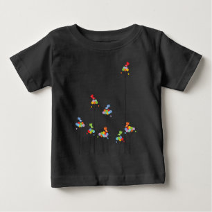Gestippelde Bomen & de Leuke T-shirt van de Douane