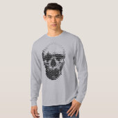 Gestippelde Schedel T-shirt (Voorkant volledig)