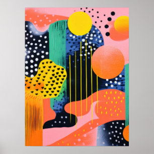 gestippelde symfonie poster