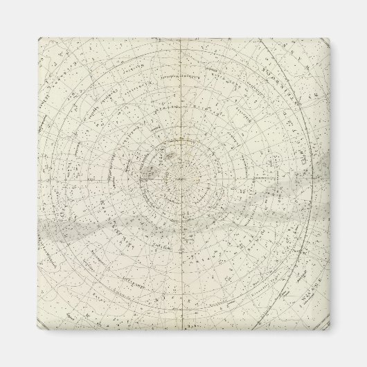 Gestirnte Himmel Sud Magneet (Voorkant)