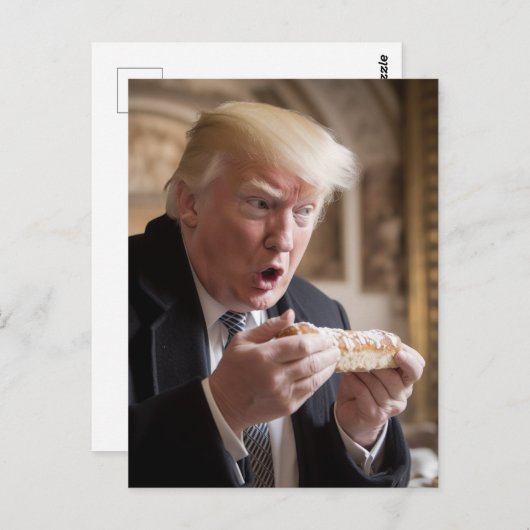 Gestolen brood Trump Joke Briefkaart (Voorkant / Achterkant)