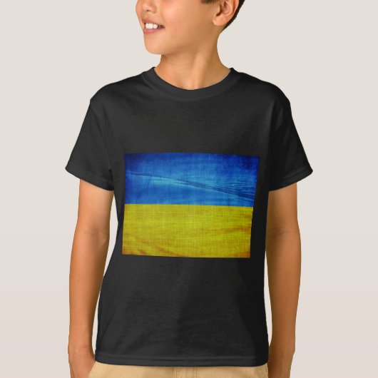 Gestolen Oekraïense vlag T-shirt (Voorkant)