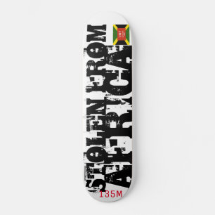 GESTOLEN VAN HET AFRIKAANSE 135M-skateboard Skateboard