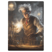 gestoorde professor | klembord (Achterkant)