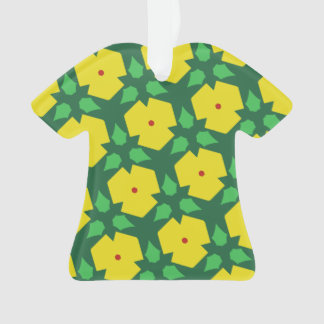 Gestormde bloemen ornament