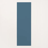 Gestormde hand Drawn Boho Sun Moon Stars Blue Yogamat (Achterkant)