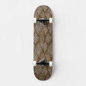 Gestormde slangenhuid skateboard (Voorkant)