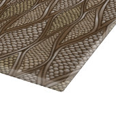 Gestormde slangenhuid snijplank (Hoek)