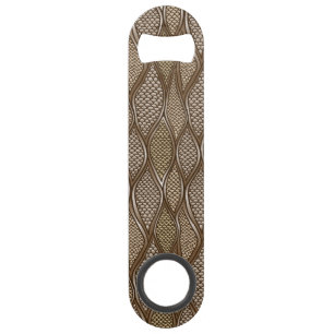 Gestormde slangenhuid speed flessenopener