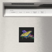 Gestormde "Swallowtail Butterfly"-speelkaarten Magneet (Insitu (Vaatwasser))