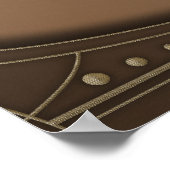 Gestormde vlinder poster (Hoek)