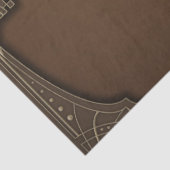 Gestormde vlinder tissuepapier (Detail)