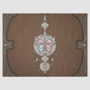 Gestormde vlinder tissuepapier