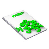 Gestorte cijfers notitieboek (Rechterzijde)