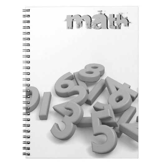 Gestorte cijfers notitieboek (Voorkant)