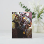 Gestorven bladeren briefkaart (Staand voorkant)