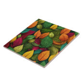 Gestorven bladeren tegeltje (Zijkant)