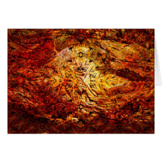 Gestorven boom en fossiel collage - Kaart