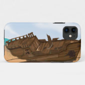 Gestrand wrak Case-Mate iPhone case (Achterkant (horizontaal))